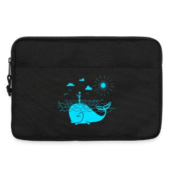 SOUPER - Sacoche pour ordinateur portable 13 pouces - noir - Devant