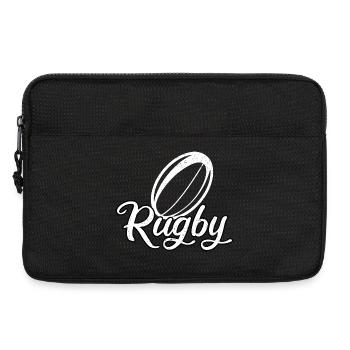 Rugby Stadium Supporter Rugby Player Gift Rugby Sport - Laptop bag 13" - black - Front