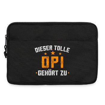Dieser Tolle Opi Gehört zu - Laptoptasche 13" - Schwarz - Vorne
