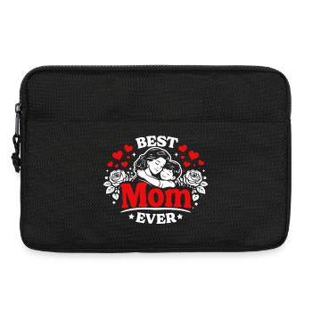 Best Mom Ever - Mother's Day Hug - Laptop bag 13" - black - Front