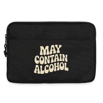 May Contain Alcohol Alkohol Mallorca Saufen JGA - Laptoptasche 13" - Schwarz - Vorne