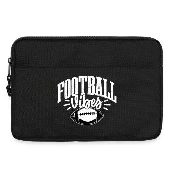 Football Vibes Player Fan Season - Laptoptasche 13" - Schwarz - Vorne