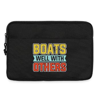 Boote Gut Mit Anderen - Laptoptasche 13" - Schwarz - Vorne