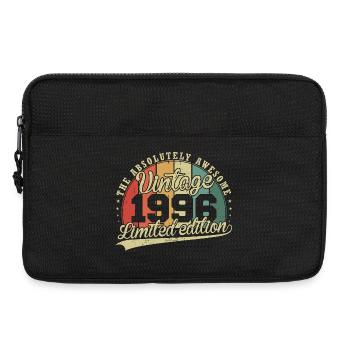 Vintage 1996 Vinatge Retro Birthday Gift - Laptop bag 13" - black - Front