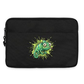 Chameleon Graffiti Spritzer - Laptoptasche 13" - Schwarz - Vorne