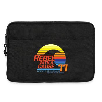 Rebel with a cause - Laptop bag 13" - black - Front