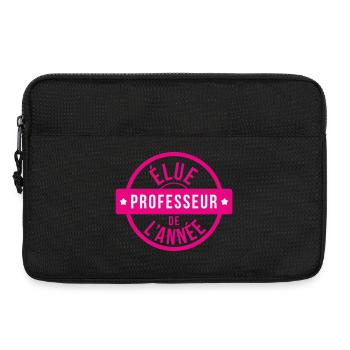 Élue Professeur de l'Année : Lauréate de l'EN ! - Sacoche pour ordinateur portable 13 pouces - noir - Devant