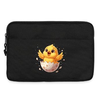 Chicks from the Egg – Happy Departure - Laptop bag 13" - black - Front