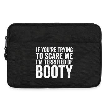 Wenn du versuchst, mich zu erschrecken: Ich habe p - Laptoptasche 13" - Schwarz - Vorne