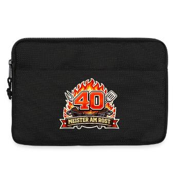 40 Master sur le barbecue - Sacoche pour ordinateur portable 13 pouces - noir - Devant