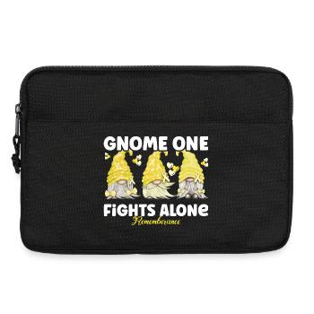 Gnome Un combat seul Mémoire Jaune - Sacoche pour ordinateur portable 13 pouces - noir - Devant