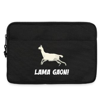 Lama Gaon - Laptoptasche 13" - Schwarz - Vorne