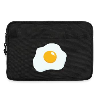 Sunny Side Up - Laptop bag 13" - black - Front