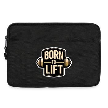 Perfect Gym Gift for Bodybuilding - Laptop bag 13" - black - Front