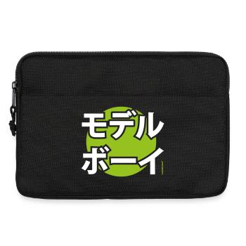 Musterknabe Katakana - Sacoche pour ordinateur portable 13 pouces - noir - Devant