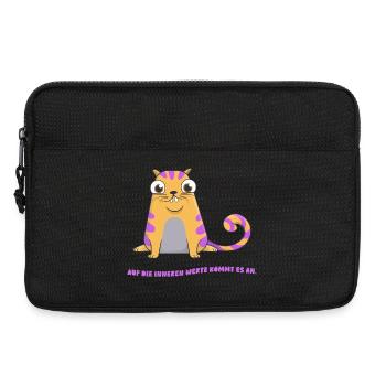 Innere Werte - Laptoptasche 13" - Schwarz - Vorne