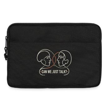 Against division - Laptop bag 13" - black - Front