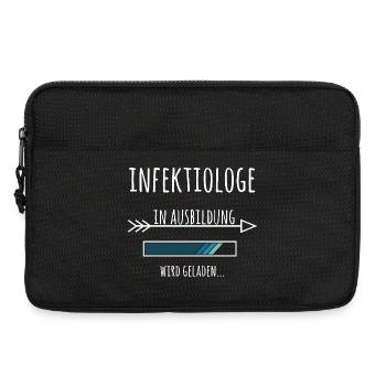 Infektiologe Ausbildung Medizinstudium Arzt - Laptoptasche 13" - Schwarz - Vorne