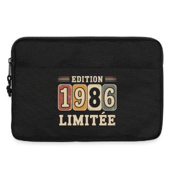 Édition 1986 Limitée Vintage - Sacoche pour ordinateur portable 13 pouces - noir - Devant