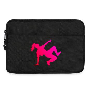Hip-Hop-Tanz Geschenkidee für die Hip-Hop-Tänzerin - Laptoptasche 13" - Schwarz - Vorne