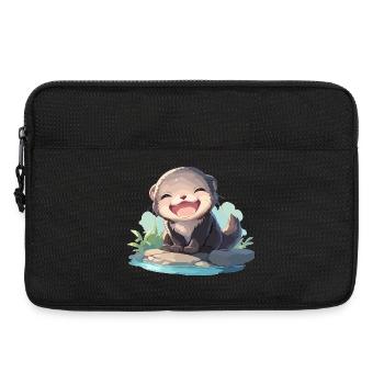 Mink Mink - Sacoche pour ordinateur portable 13 pouces - noir - Devant