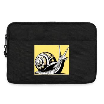 Escargot - Sacoche pour ordinateur portable 13 pouces - noir - Devant