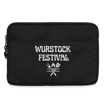 Wurstock Festival - Sacoche pour ordinateur portable 13 pouces - noir - Devant