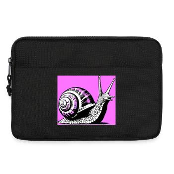 Escargot - Sacoche pour ordinateur portable 13 pouces - noir - Devant