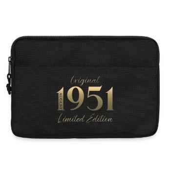 Don du 75e anniversaire Original août 1951 - Sacoche pour ordinateur portable 13 pouces - noir - Devant