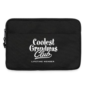 Coolste Großmütter Club Logo - Laptoptasche 13" - Schwarz - Vorne