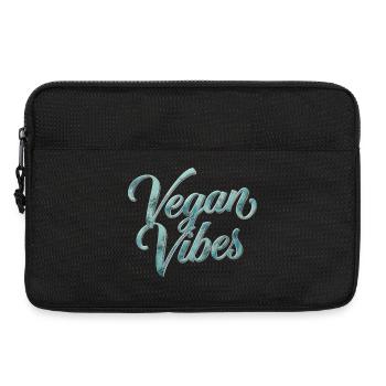 Déclaration de Vegan Vibes Veganism - Sacoche pour ordinateur portable 13 pouces - noir - Devant