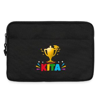 Kita - Laptoptasche 13" - Schwarz - Vorne