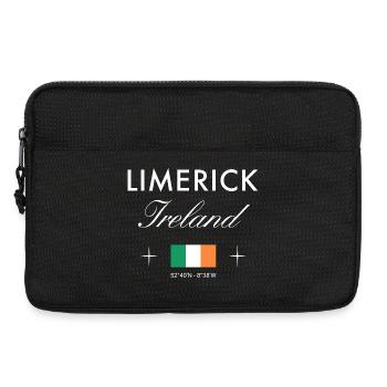 Coordonnées de Westport Irlande Souvenir de voyage - Sacoche pour ordinateur portable 13 pouces - noir - Devant