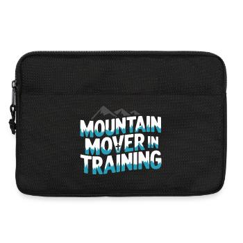 Mountain Mover en formation à la foi chrétienne - Sacoche pour ordinateur portable 13 pouces - noir - Devant