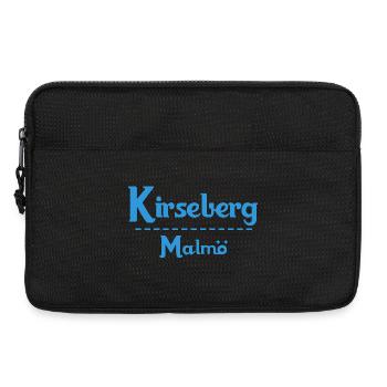 Kirseberg – Malmö Sky Blue Design - Laptop bag 13" - black - Front