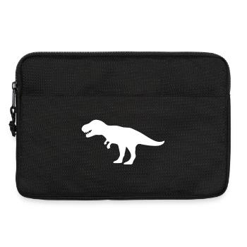 dinosaure - Sacoche pour ordinateur portable 13 pouces - noir - Devant
