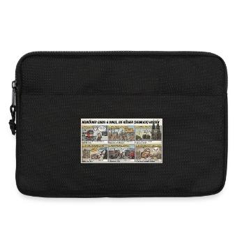 Cologne Guide: 6 Things Cologne People Don't Like - Laptop bag 13" - black - Front
