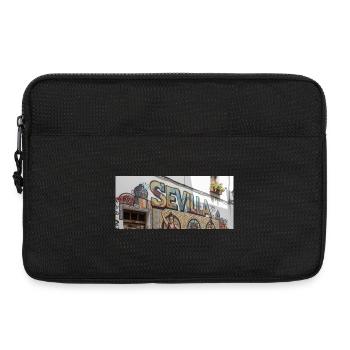 Sevilla Street Graffiti Flamenco - Laptoptasche 13" - Schwarz - Vorne