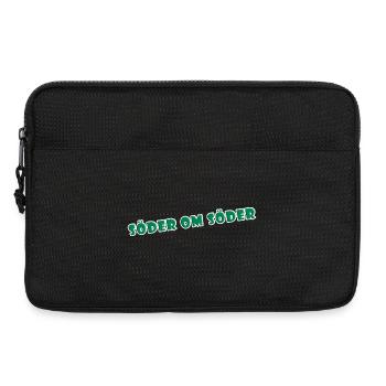 South of South Green Typography - Laptop bag 13" - black - Front