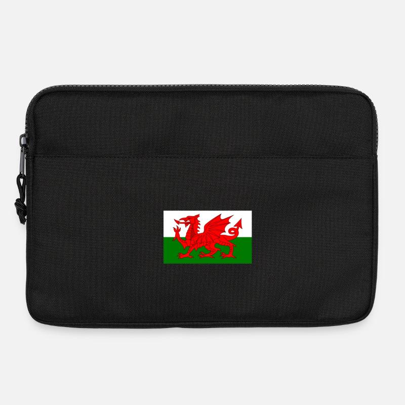 Wales flag - Laptop bag 13" - black