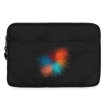 Explosion of colors - Laptop bag 13" - black - Front