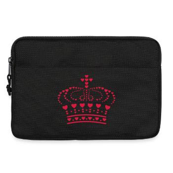 couronne - Sacoche pour ordinateur portable 13 pouces - noir - Devant