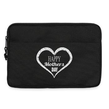 Motif de la fête des mères - Sacoche pour ordinateur portable 13 pouces - noir - Devant