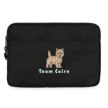 Team Cairn - Laptoptasche 13" - Schwarz - Vorne
