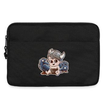 odin viking baby - Laptop bag 13" - black - Front