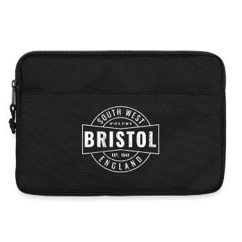 Bristol Vintage City Badge - Laptoptasche 13" - Schwarz - Vorne