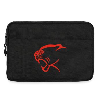 Red Panther Head - Laptop bag 13" - black - Front
