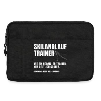 Skilanglauf Trainer Definition - Laptoptasche 13" - Schwarz - Vorne