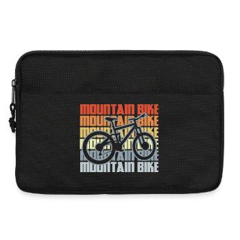 VTT vintage - Sacoche pour ordinateur portable 13 pouces - noir - Devant