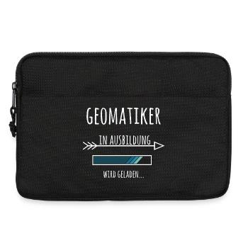Geomatiker Ausbildung Beruf Geschenk - Laptoptasche 13" - Schwarz - Vorne
